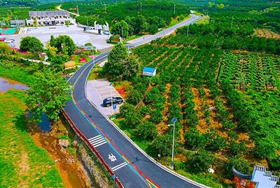 南站街道2022年四好农村路建设